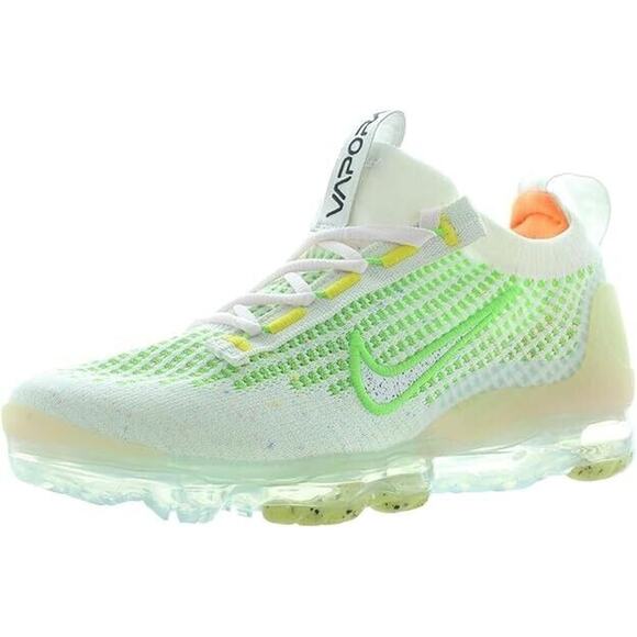 Nike Wmns Air VaporMax 2021 FK Flyknit White-Pearl Pink-Sail Sz 7 (FD0871-100) - Picture 1 of 7